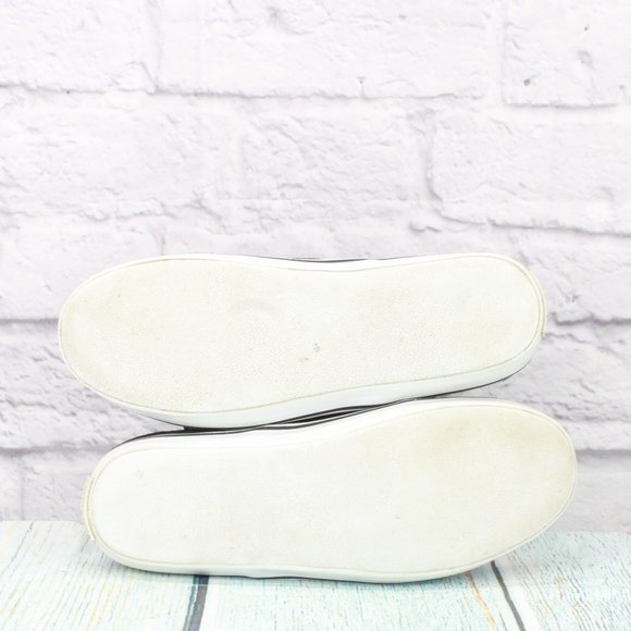 Kate Spade Delise Black Velvet Leather Bow Loafer Flat Sneaker Shoes Size 8 B - Picture 6 of 9